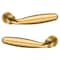 Baldwin Lever Lifetime Satin Brass Door Levers Lifetime Satin Brass 5106 5106.044.MR - alternate 2
